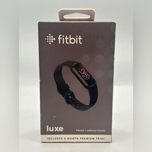 Fitbit Luxe Fitness Wellness Tracker (FB422BKBK) - Black